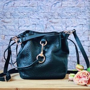 Vince Camuto Ames GENUINE Leather Crossbody Bag